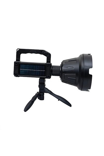 Z-Tools Lanternă solară reîncărcabilă, 6 moduri de iluminare, USB și trepied W5110 / ZTS 8203