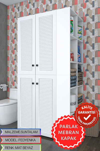 Kenzlife membran çamaşır-kurutma makinesi dolabı kapaklı fedyenka byzbyz 180*...