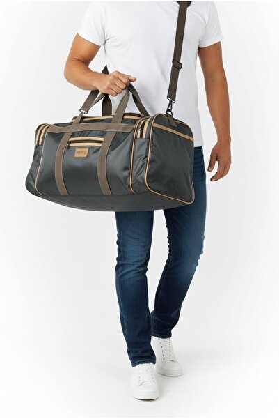 pololiza 3 Boy Seçenekli Büyük Boy Seyahat Spor Askeri Duffle El Valizi Çantası