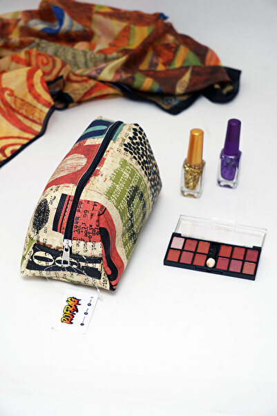 Rof Bag Point Pattern Makeup Bag