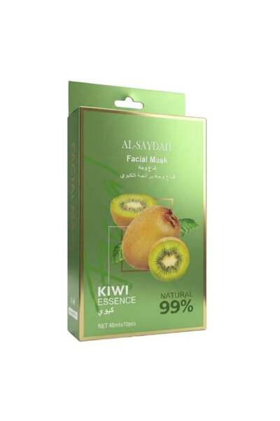 F05 Kiwi Scented Face Mask from Al-Saydah – 10 Sachets × 40 ml