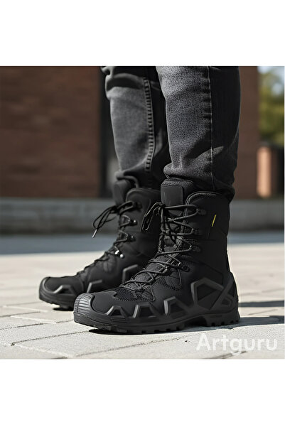 SEZ AYAKKABI Winter Waterproof Non-Slip Sole Tactical Military Boots