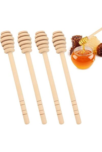 Meven Set Beauty مجموعة من 6 ملاعق تقليب العسل مصنوعة من الخشب الطبيعي، طولها...
