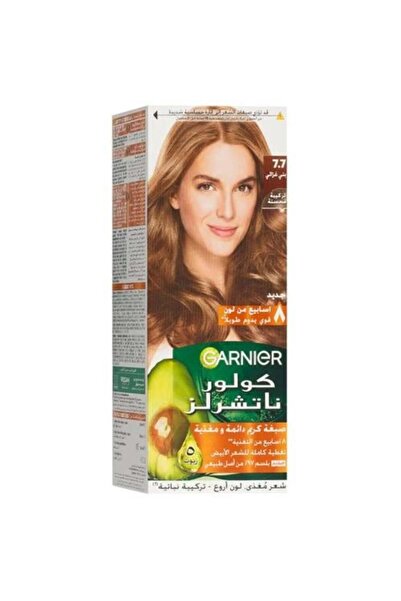 Garnier صبغة شعر بلون بني عسلي فاتح 7.7 - 112 مل