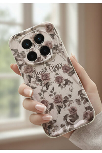 Rivor غطاء حماية لكاميرا هاتف شاومي ريدمي نوت 14 برو 4G، تصميم حديقة الورد ال...