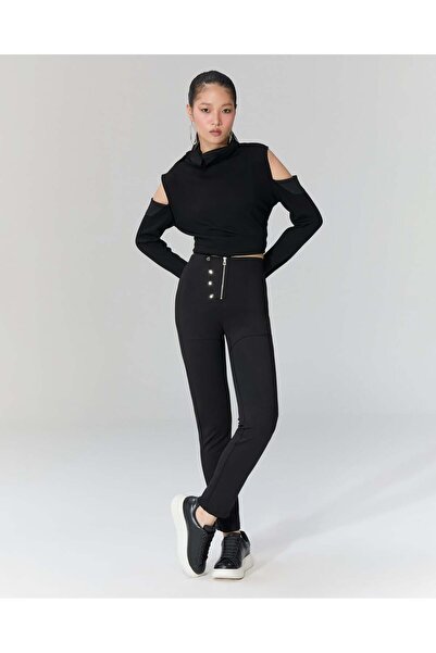 LAMANTE Çıtçıt Detaylı Pantolon