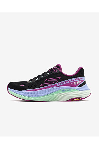SKECHERS MAX CUSHIONING PROPULSION Kadın Siyah Koşu Ayakkabısı 128901 BKPR