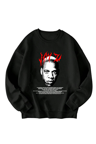 SVART WEAR Φούτερ Unisex Jay Z με τύπωμα oversized