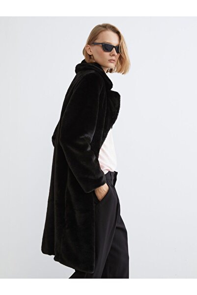 LC Waikiki Lcw Vision Jacket Collar Women's Fur Coat