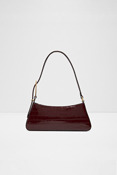 Aldo JABELLE - Kadın Küçük Boy Bordo Tek Bölmeli Sabit Omuz Askılı Omuz Çantası