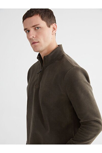 LC Waikiki LCWAIKIKI Classic guler ridicat Polar pentru bărbați Swea tricou