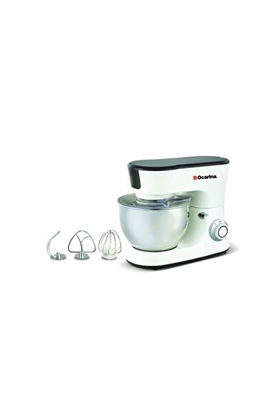 Meven Set Beauty Okarina Mixer Stainless Steel Bowl 4.8L 1000W