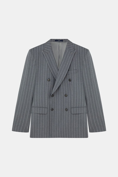 W Collection GRİ KRUVAZE REGULAR FIT CEKET