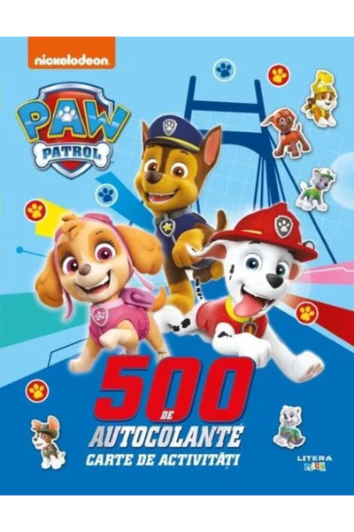 PAW PATROL Paw Patrol. 500 stickers. Activity book