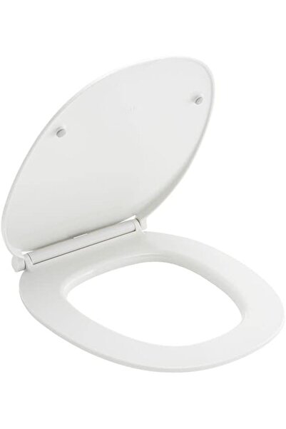 RAK مقعد المرحاض السيراميكي راك-مورنينج يوريا ذو الإغلاق الناعم والفك السريع (MORSC3901WH)