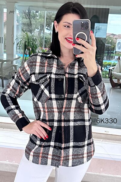 İnce Topuk Double Pocket Lumberjack Shirt 6K330