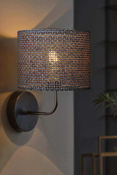 Limon 3D Desing Modern Yuvarlak Aplik | Dekoratif Gövde | İpli Anahtarlı | Minimal Duvar Lambası