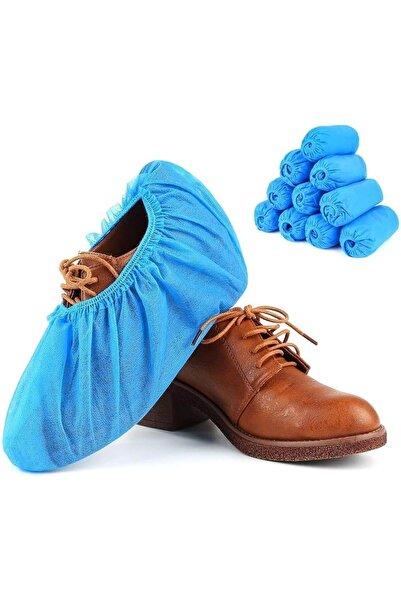 Yuwell YU WELL Non-Woven Non-Slip Shoe Covers Waterproof Stretchable Booties