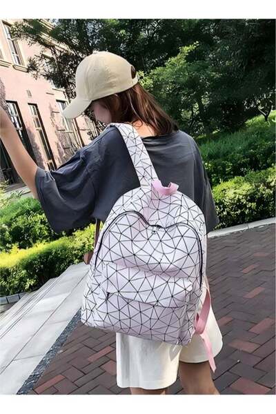 Generic School Bags for Girls - Lightweight College Backpack with Laptop Compartment