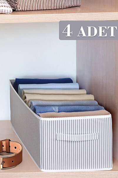 Pazar Kapısı 4 τεμάχια οργανωτής παντελονιών εσωτερικού χώρου ντουλαπιού Οργα...