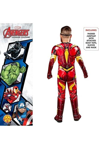 Generic Rubie's Iron Man Premium Costume for ages 3-4, Size S (height 104 cm)