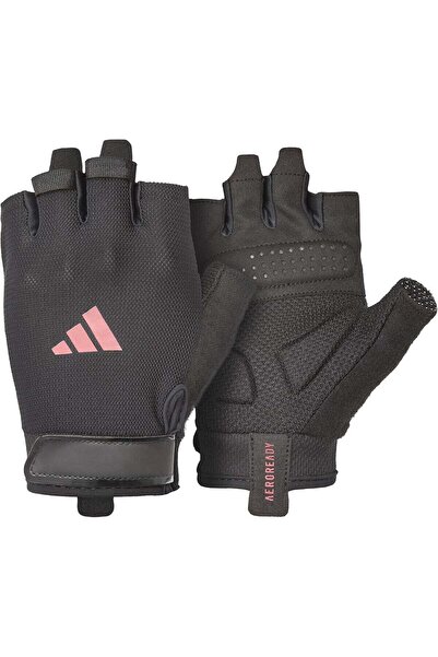 adidas Essential Training Gloves Pink Breathable Non-Slip Grip for Gym, Fitness & Weight Training