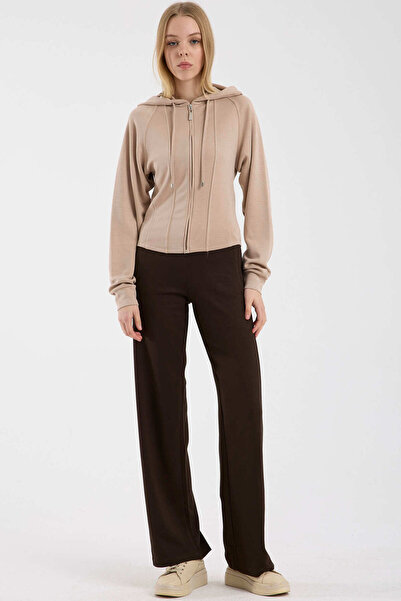 Sementa Crop Swea cu textura moale tricou - Bej