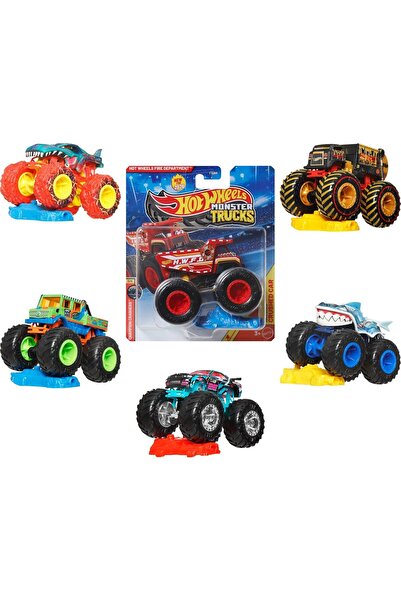 HOT WHEELS Monster Trucks Die-Cast 1:64 Scale Toy Truck (FYJ44) - Multi-color