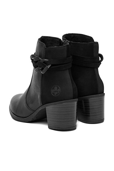 Rieker cizme de gleznă pentru femei negre