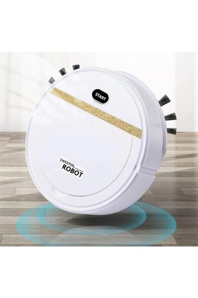 Yuwell YU WELL Robot Vacuum Cleaner (HY03) - Tangle-free, Slim, Self-Charging (White)