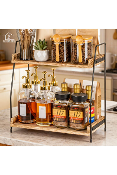 Elindor ® Οργανωτής 2 επιπέδων, πολυλειτουργικός κάδος αποθήκευσης, μπάνιο κα...