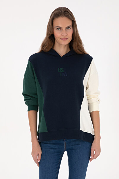 U.S. Polo Assn. Women's Light Navy Blue Sweatshirt 50313585-Vr059