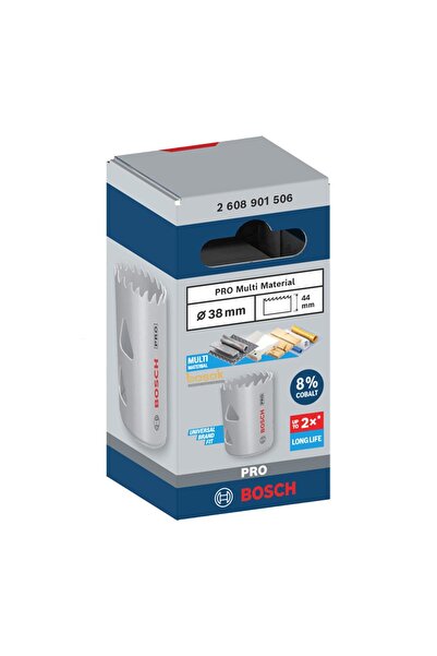 Bosch Pro 38 mm Multi Vidalı Bi-Metal Panç 2608901506