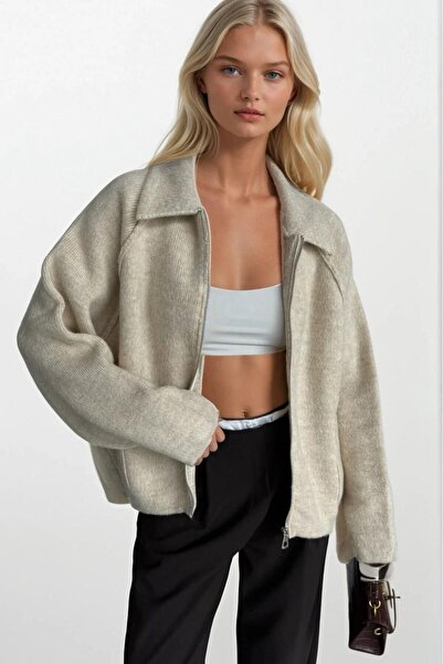 BERYY STORE Bol Kalıp Reglan Kollu Ceket