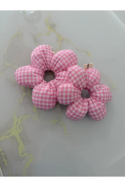 Louen lucie Pofuduk papatya scrunchie lastik toka Anne kız kombini ikili ürün