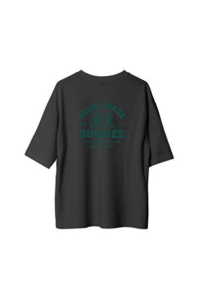 CANDLEMASTORE Beer Buddies - Oversized T-Shirt