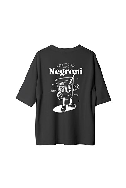 CANDLEMASTORE Negroni Night - Oversized T-Shirt