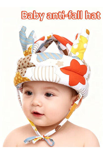 Generic خوذة للأطفال الرضع للزحف والمشي، مزودة بوسادة واقية قابلة للتعديل ضد ...