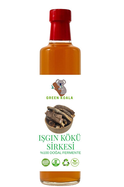 Green Koala Işgın Kökü Sirkesi 500 Ml Şeker Dengeler %100 Doğal Fermente