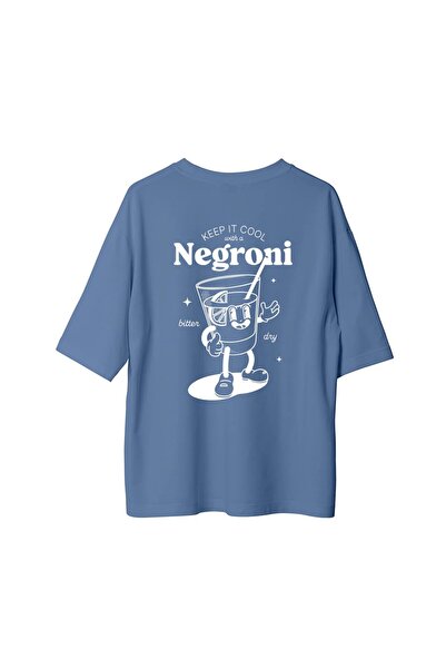 CANDLEMASTORE Negroni Night - Oversized T-Shirt