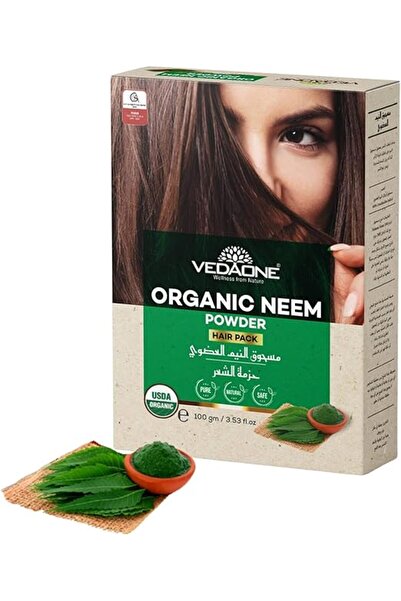 VedaOne مسحوق النيم الطبيعي مثالي للوجه والبشرة والشعر