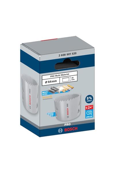 Bosch Pro 64 mm Multi Vidalı Bi-Metal Panç 2608901520