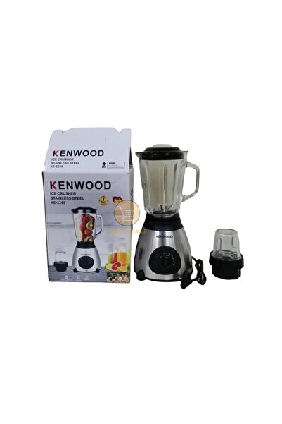 Kenwood KE-2268 2-in-1 Ice Crusher Blender – 850W Motor, 1.5L Glass Jar, Stainless Steel Blades