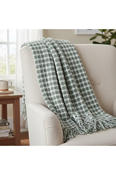 Comfort Craft Soleo Double Size 4 Season Cotton Blanket 180*220cm Balcony / Tv Blanket