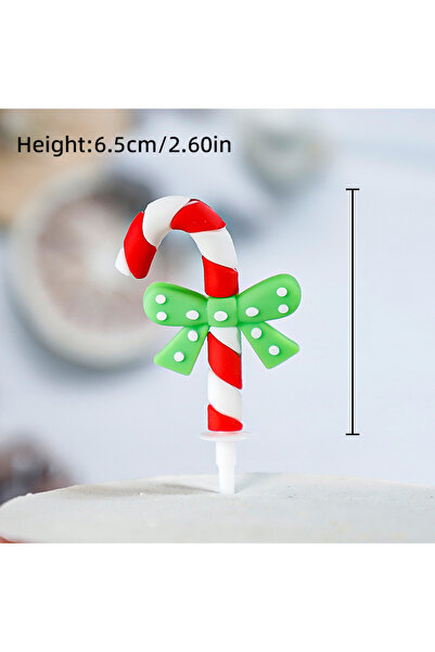 choice2 زينة كعكة عيد الميلاد بتصميمات بابا نويل، رجل الثلج، الأيل، والشجرة، ...