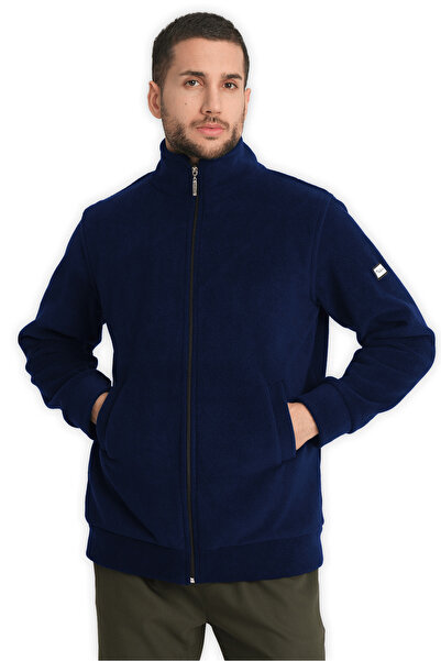 LAME Uniform Erkek Polar Ceket - Lacivert Tüylenme Yapmayan Soğuk Geçirmez 2 ...