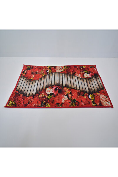KARLEEN Floral 3D Print Doormat - 40x60 cm