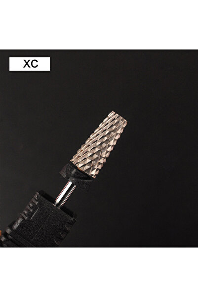 choice2 مجموعة رؤوس مثقاب أظافر XC 5 في 1، مصنوعة من فولاذ التنجستن، بأسنان م...