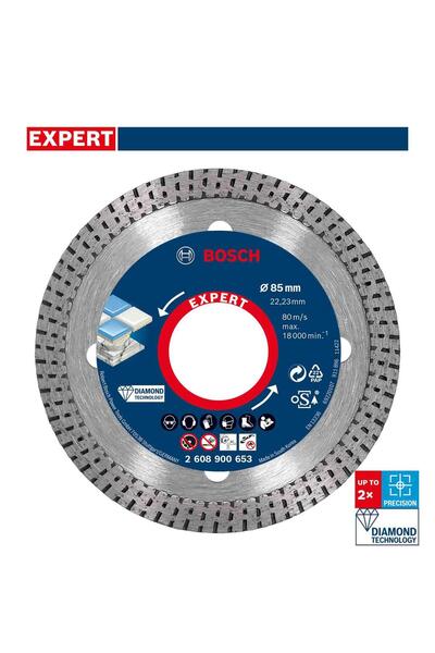 Bosch Expert 85 mm Sert Seramik Elmas Kesme Diski 2608900653