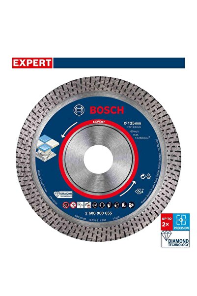 Bosch Expert 125 mm Sert Seramik Elmas Kesme Diski 2608900655